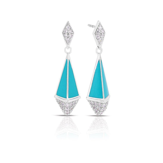 Pyramid Earrings