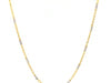 Bar Links Pendant Chain in 14k Two Tone Gold (1.40 mm)