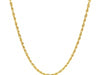 2.0mm 14k Yellow Gold Light Rope Chain