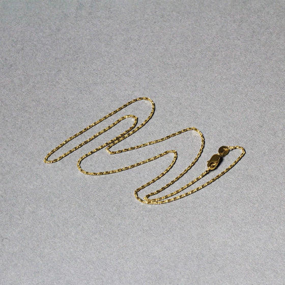 14k Yellow Gold Lumina Pendant Chain 0.9mm